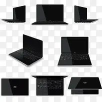 笔记本电脑多方位展示效果图-空若网 笔记本电脑多方位展示效果图-空若网