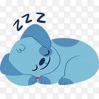 睡觉的狗PNG下载-空若网 睡觉的狗PNG下载-空若网