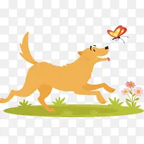 玩耍的狗狗PNG下载-空若网 玩耍的狗狗PNG下载-空若网