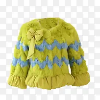 女士柠檬黄皮草-空若网 女士柠檬黄皮草-空若网