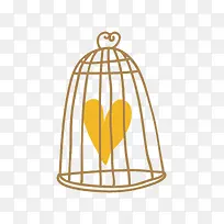 笼子里的爱心-空若网 笼子里的爱心-空若网