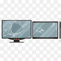 电脑屏幕碎裂-空若网 电脑屏幕碎裂-空若网