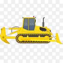 黄色的挖掘机车辆设计-空若网 黄色的挖掘机车辆设计-空若网