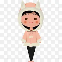 兔耳朵外套-空若网 兔耳朵外套-空若网