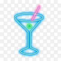 霓虹灯时尚大气蓝色渐变杯子-空若网 霓虹灯时尚大气蓝色渐变杯子-空若网