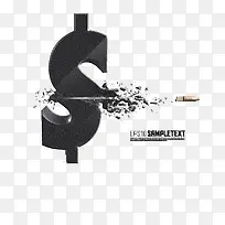 创意美元符号设计-空若网 创意美元符号设计-空若网