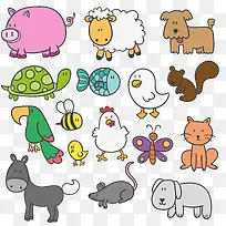 卡通动物手绘专辑-空若网 卡通动物手绘专辑-空若网