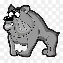 恶霸犬手绘高清动物手绘下载-空若网 恶霸犬手绘高清动物手绘下载-空若网