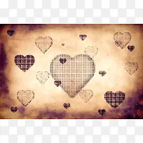 爱心图案背景-空若网 爱心图案背景-空若网