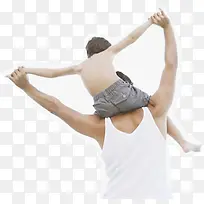 高清摄影父亲节海报背影设计-空若网 高清摄影父亲节海报背影设计-空若网