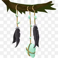 ��֦�ϵĵ�׹-������