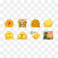 小鸡仔 可爱 表情包-空若网 小鸡仔 可爱 表情包-空若网