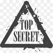 黑色三角形墨迹印章-空若网 黑色三角形墨迹印章-空若网