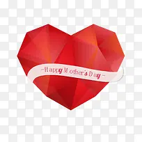 矢量几何爱心-空若网 矢量几何爱心-空若网