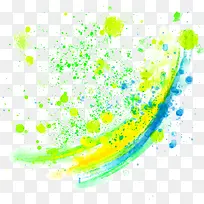 水彩喷溅效果-空若网 水彩喷溅效果-空若网