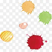 美丽的水彩墨迹-空若网 美丽的水彩墨迹-空若网