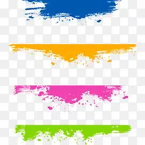 矢量墨迹喷溅素材-空若网 矢量墨迹喷溅素材-空若网