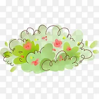 手绘草丛-空若网 手绘草丛-空若网