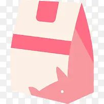 粉色扁平化猫粮元素-空若网 粉色扁平化猫粮元素-空若网