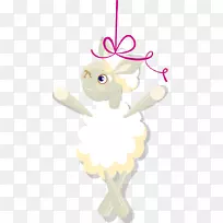 绵羊卡通插图-卡通绵羊-空若网 绵羊卡通插图-卡通绵羊-空若网