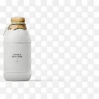 白色牛奶瓶素材-空若网 白色牛奶瓶素材-空若网