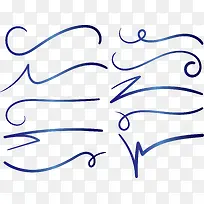 宝石蓝手绘边框-空若网 宝石蓝手绘边框-空若网