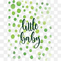 绿色水彩墨点花纹-空若网 绿色水彩墨点花纹-空若网