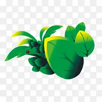 卡通树叶素材-空若网 卡通树叶素材-空若网