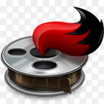 扁平风格录影带狐狸尾巴动画矢量素材-空若网 扁平风格录影带狐狸尾巴动画矢量素材-空若网