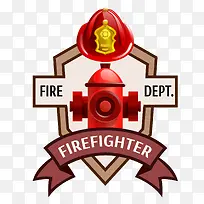 卡通消防标签设计-空若网 卡通消防标签设计-空若网