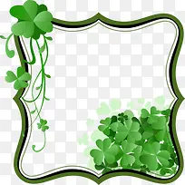 四叶草卡通边框-空若网 四叶草卡通边框-空若网