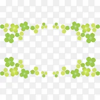 绿色春季自然四叶草-空若网 绿色春季自然四叶草-空若网