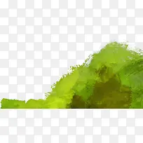 绘画水彩绿色水印-空若网 绘画水彩绿色水印-空若网