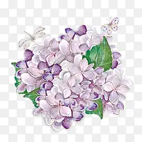 手绘小清新花朵花球装饰-空若网 手绘小清新花朵花球装饰-空若网