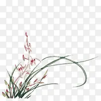 手绘水彩画水仙花素材-空若网 手绘水彩画水仙花素材-空若网