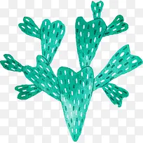 小清新插画广告设计卡通仙人掌-空若网 小清新插画广告设计卡通仙人掌-空若网