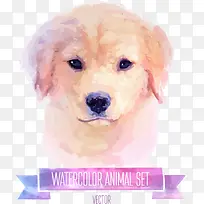 矢量彩绘小狗-空若网 矢量彩绘小狗-空若网