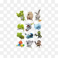 可爱动物形象-空若网 可爱动物形象-空若网