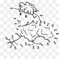 儿童数字连线游戏-空若网 儿童数字连线游戏-空若网