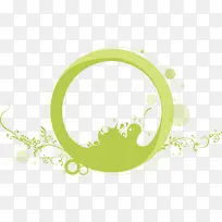 绿色潮流边框-空若网 绿色潮流边框-空若网