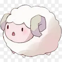 手绘卡通绵羊-空若网 手绘卡通绵羊-空若网