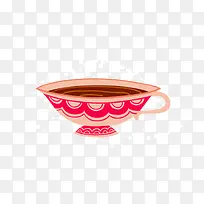 可爱的杯子 彩绘 创意 卡通-空若网 可爱的杯子 彩绘 创意 卡通-空若网