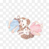 手绘姐妹-空若网 手绘姐妹-空若网