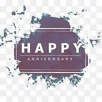 蓝色水彩底纹纪念日-空若网 蓝色水彩底纹纪念日-空若网