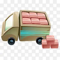 卡通卡车-空若网 卡通卡车-空若网