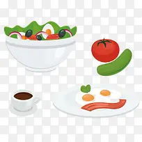 水彩画简餐-空若网 水彩画简餐-空若网