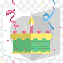 矢量生日贺卡-空若网 矢量生日贺卡-空若网