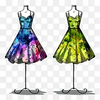 水彩服饰-空若网 水彩服饰-空若网