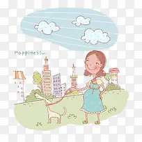 卡通插画-空若网 卡通插画-空若网