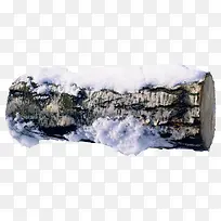 有雪的枯木树枝-空若网 有雪的枯木树枝-空若网